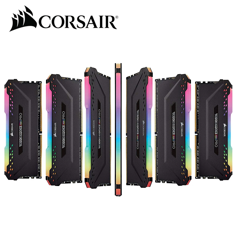 Модуль памяти CORSAIR Vengeance RGB PRO RAM 16 Гб DDR4 ГБ 32 PC4 3000 МГц 3200 3600Mzh DIMM|Оперативная память| |