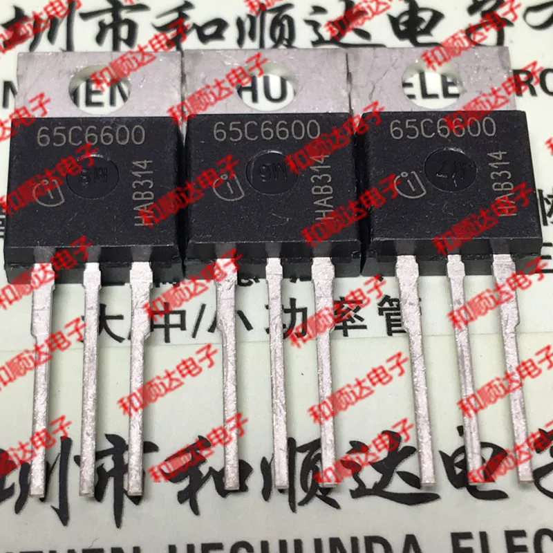 

10 шт./лот 65C6600 IPP65R00C6 новый запас TO-220 700V 18A