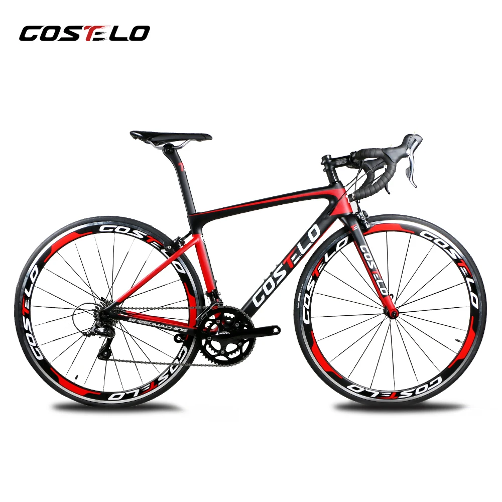 Costelo speedmachine, шоссейный велосипед, карбоновый велосипед, полный велосипед 40 мм, колеса, 3500 группа, руль для велосипеда, дешевый велосипед