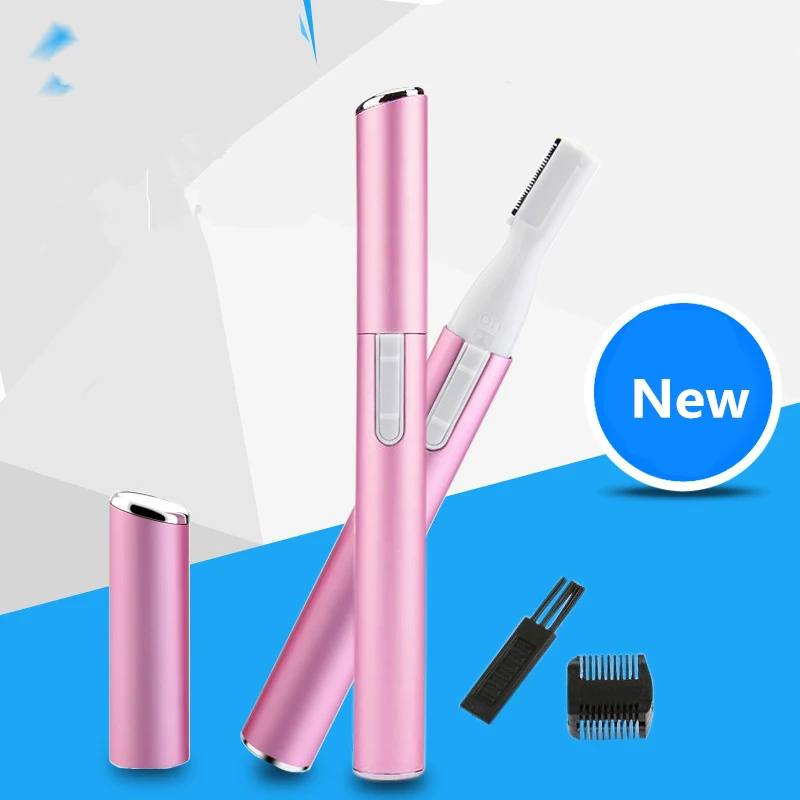 Мини электрический интимный триммер для женщин эпилятор бровей женский