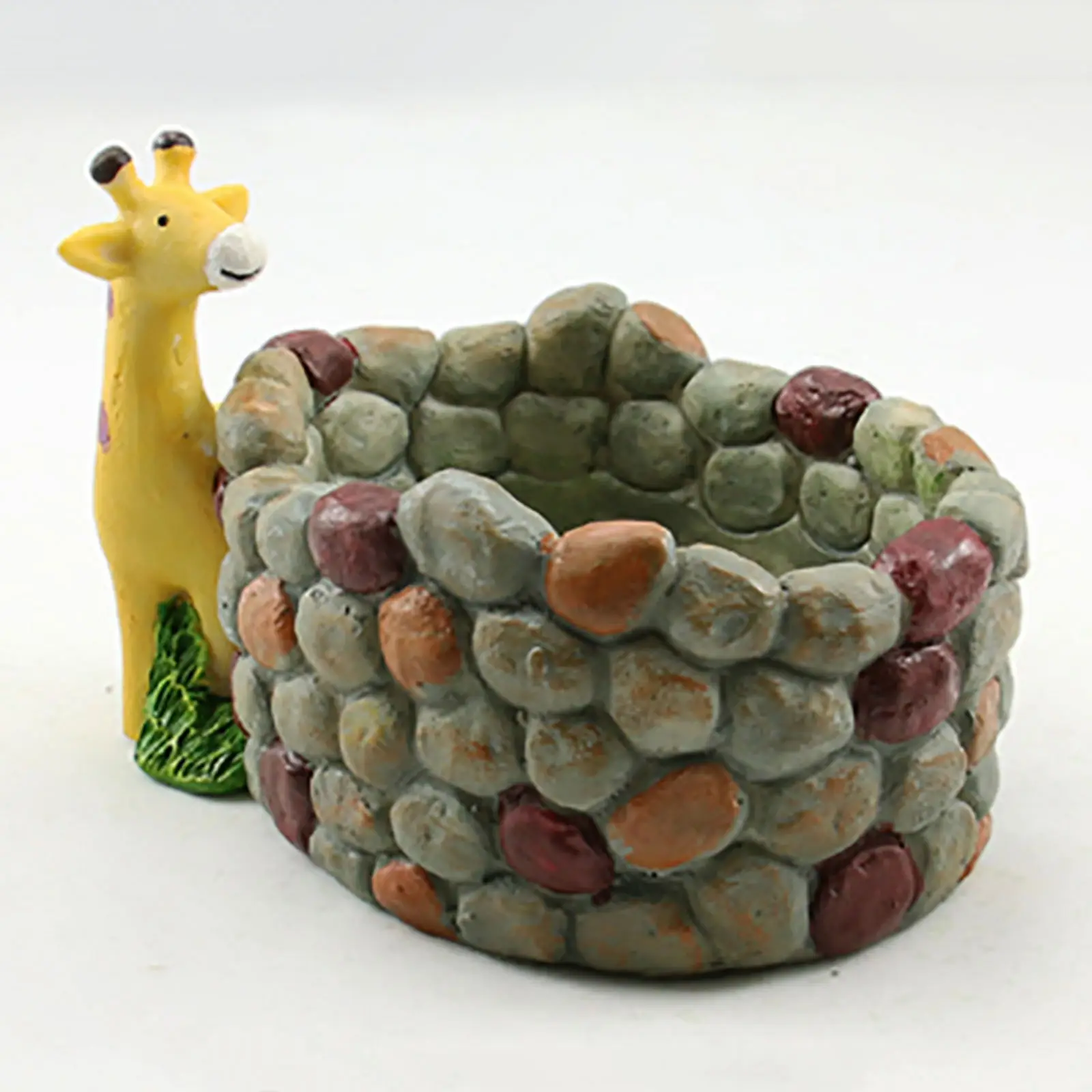 

Мини-горшок для суккулентов с отверстиями, милый креативный уникальный дизайн, маленькие горшки для растений, настольное украшение, украше...