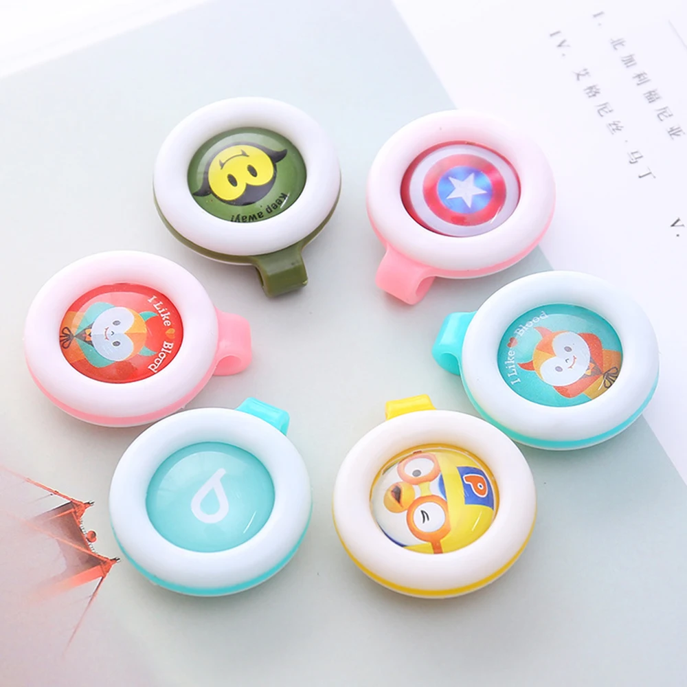 

Children's Cartoon Mosquito Repellent Anti Insect Bracelet Plant Essential Oil Adults Mosquito Repellent Ring Non-toxic Supplies