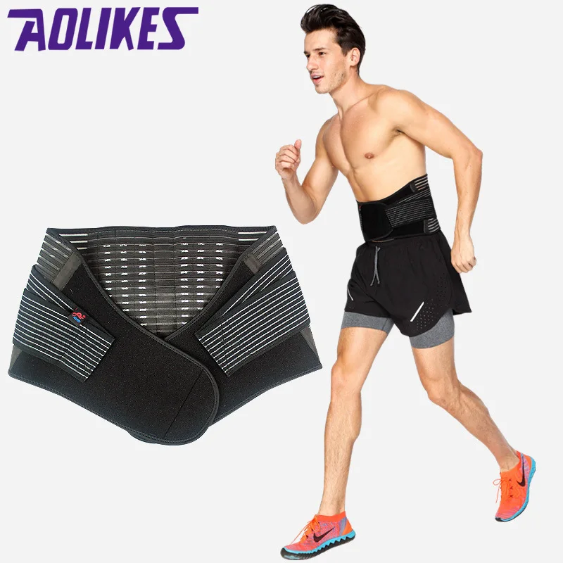 Lumbar Lower Waist Double Adjustable PainRelief For Men Women New Posture Corrector Support Magnetic Back Brace Belt | Спорт и