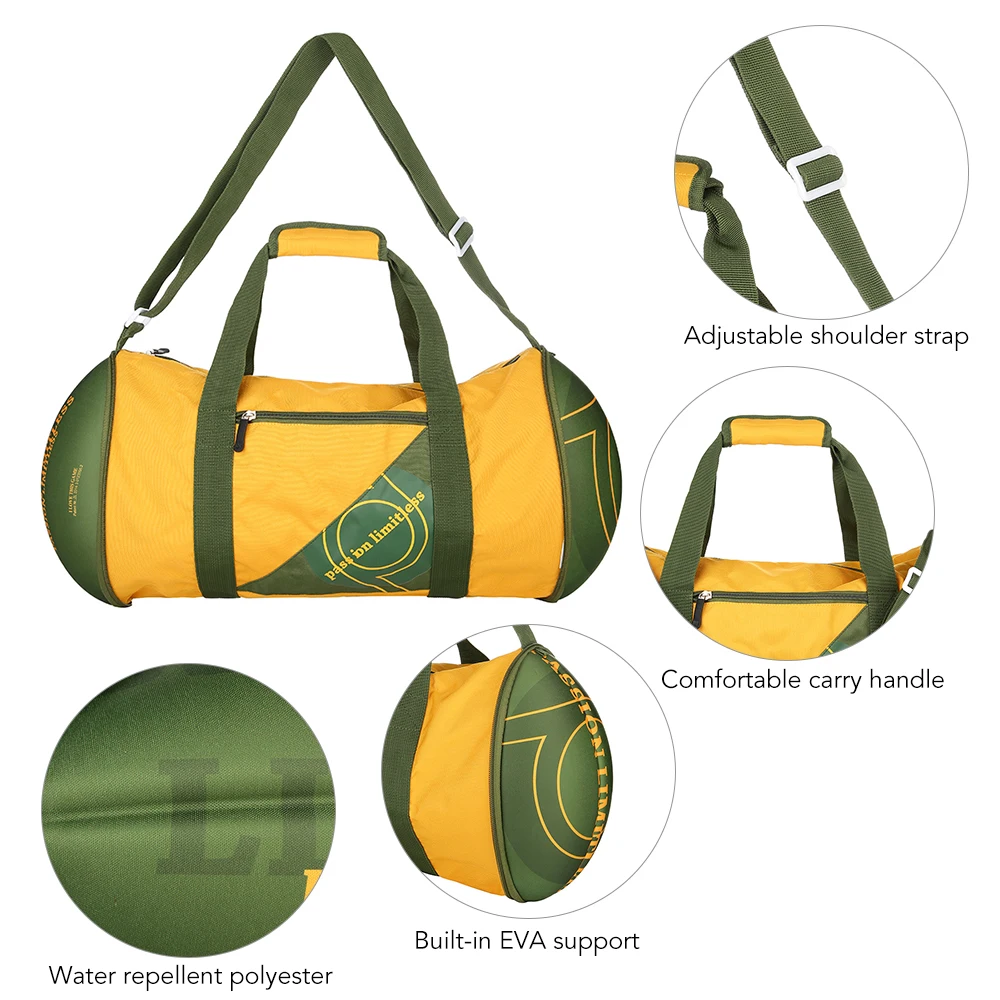 Спортивная сумка Outdoor Sports Duffel Bag весом 15 кг, водонепроницаемая, для тренировок в спортзале, фитнеса, изготовленная из материала EVA + 600D, складывающаяся для путешествий.