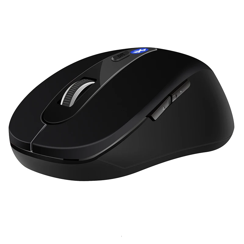 Bluetooth Mouse 1600DPI Wireless Gaming Mice Ergonomic Design Laptop Computer Optical Mause For iPhone Apple iPad Mac PC | Компьютеры и