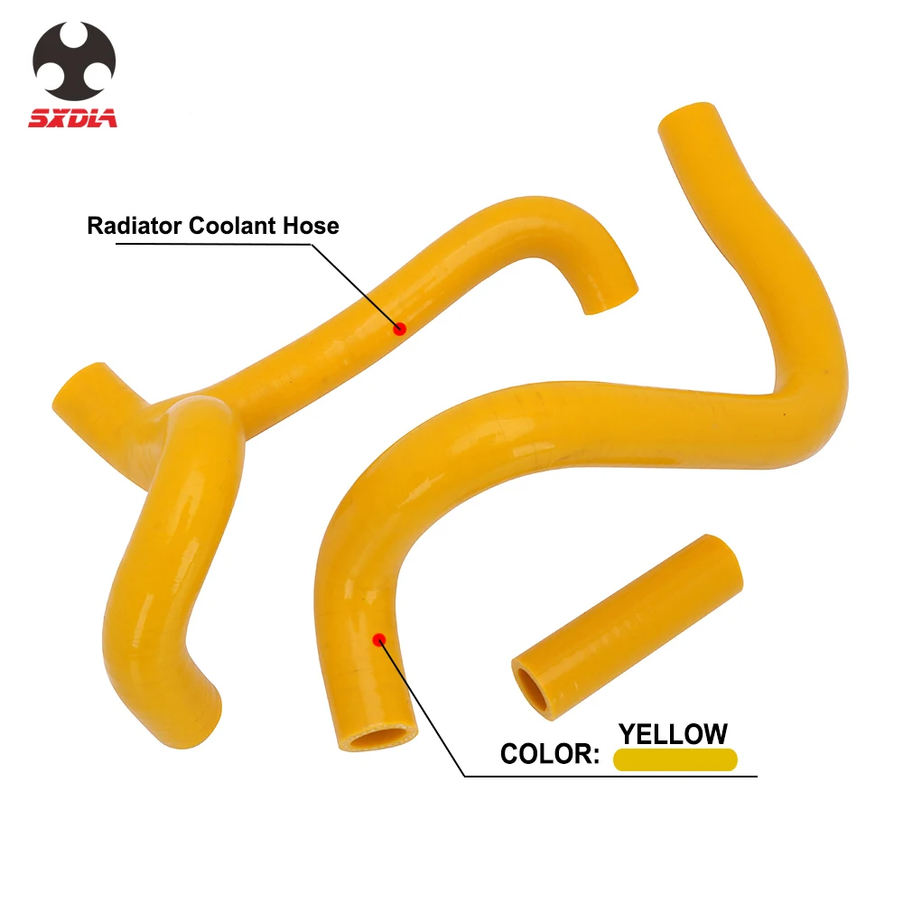 4 5 мм Золотой мотоцикл охладитель воды труба радиатор охлаждающий шланг Набор