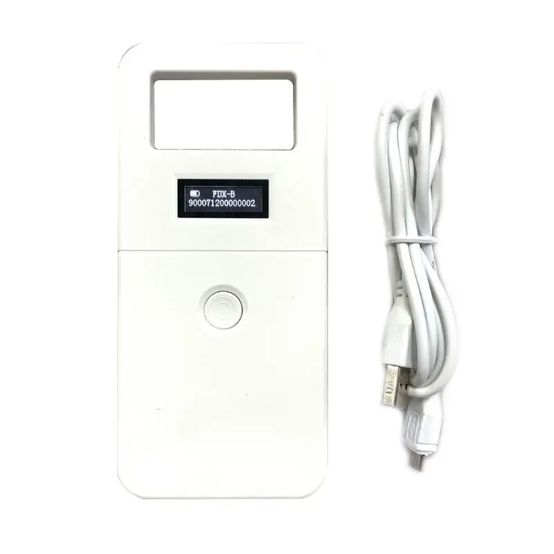 FDX-B животное pet id reader передатчик с интегральной схемой USB RFID идентификационный портативный сканер микрочипов для собак кошек лошадь