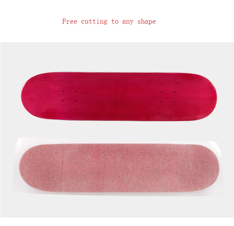 Наждачная бумага для Лонгборда ПВХ 126*26 см прозрачная клейкая лента скейтборда