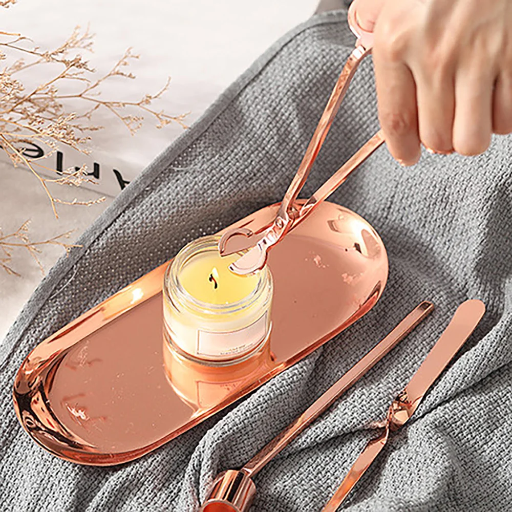 Подсвечник из нержавеющей стали триммер для фитилей обрезка масляной лампы