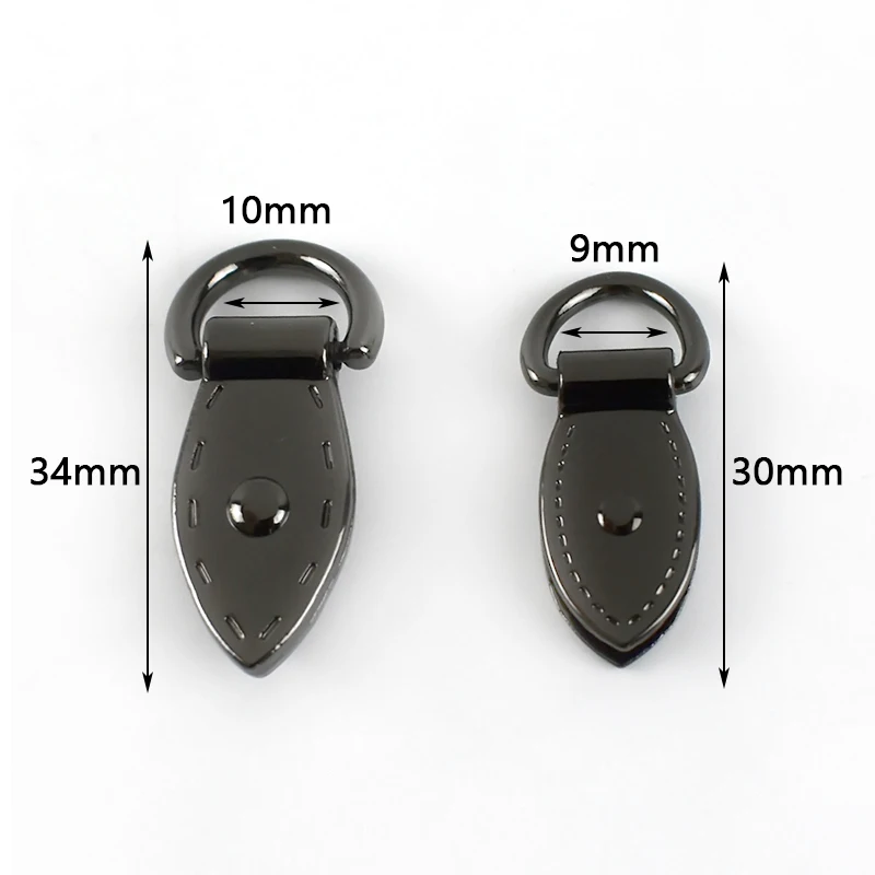 10/20 штук металлическими листьями пряжки для сумочки на ремешке сумка с пряжкой