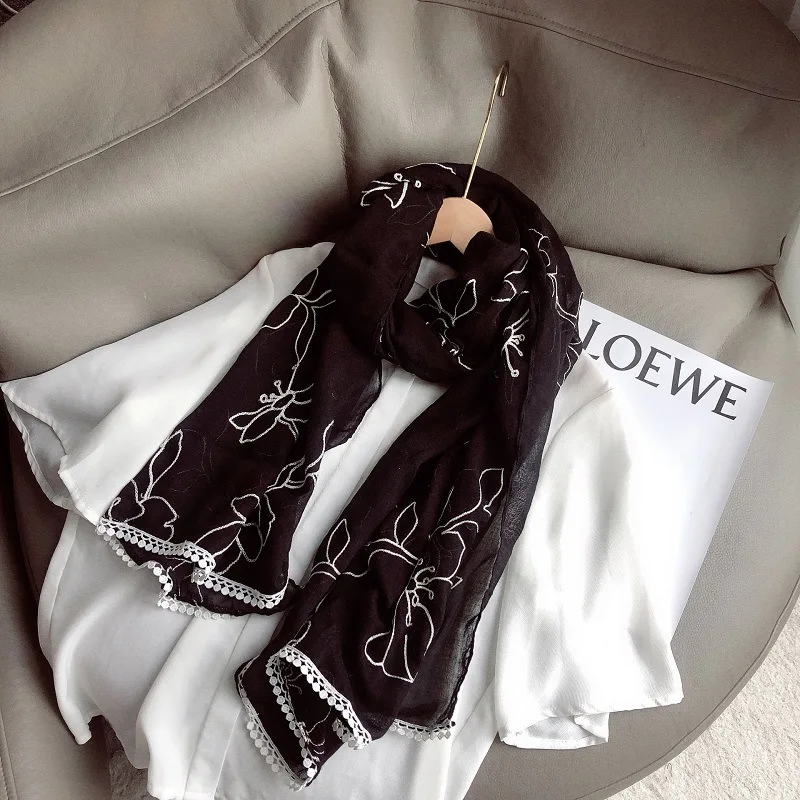 

Scarf Fashion Scarves for Children Boys Girls Soft Thickened Warm Cotton Knitted Scarf White