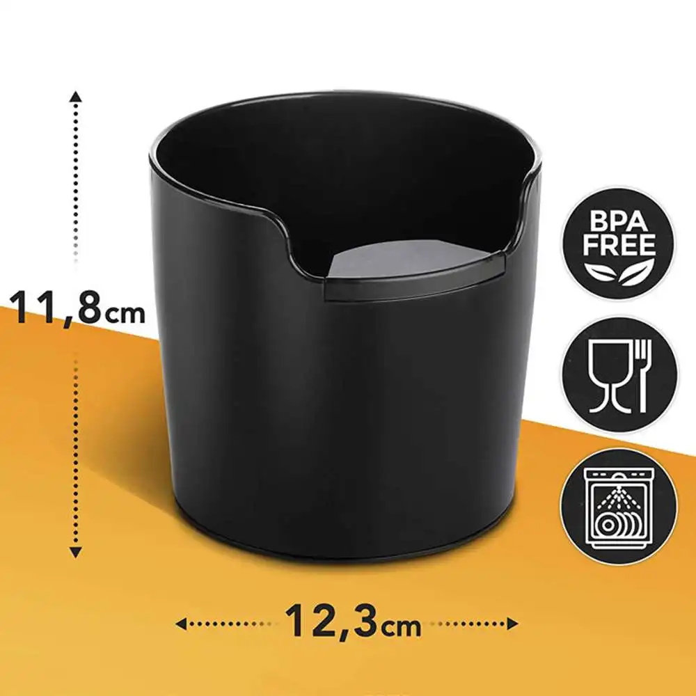 

Coffee Knock Grounds Box Coffee Powder Barrel Barista Tools 12.3*11.8cm