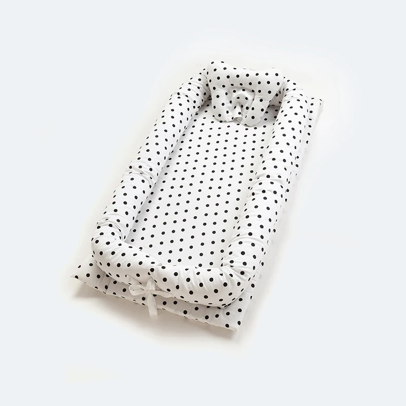 Портативная кроватка для новорожденных хлопок съемная путешествий отдыха на