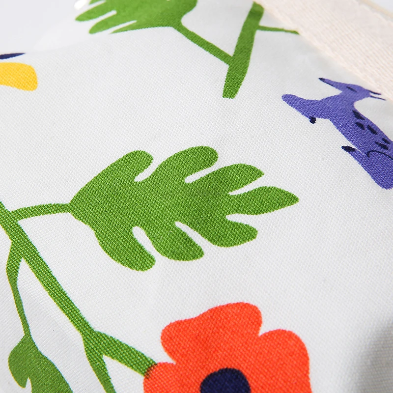 

BONAMIE Cartoon Women Cosmetic Bag Waterproof Zipper Makeup Bags Travel Organizer Toiletry Kits Portable Makeup Bags Beautician