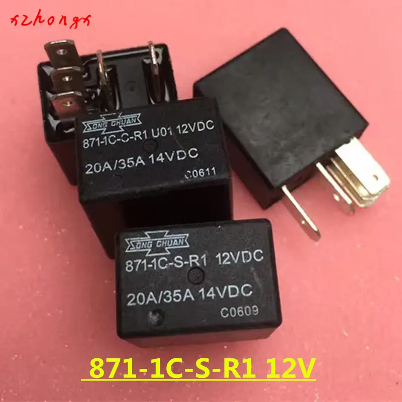 

relay 871-1C-S-R1 12VDC 871-1C-S-R1-12VDC 8711CSR1 8711CSR1-12VDC 12VDC DC12V 12 V DIP5 10 unids/lote