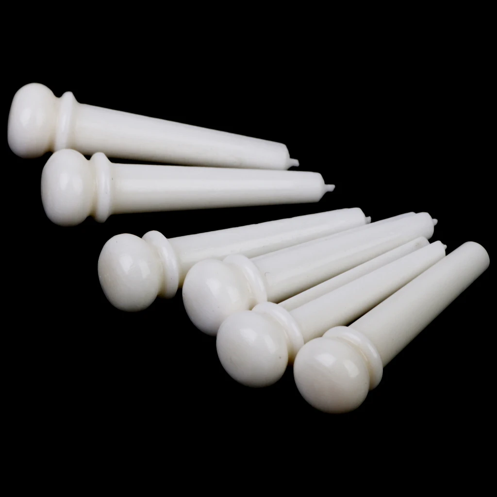 6 шт. концевые штифты для акустической гитары|Детали и аксессуары гитар| |