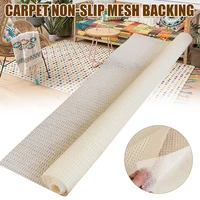 anti slip mat underlay protection carpet pvc anti slip mesh backing customizable anti skid pads drawer mat for carpet rug fixing
