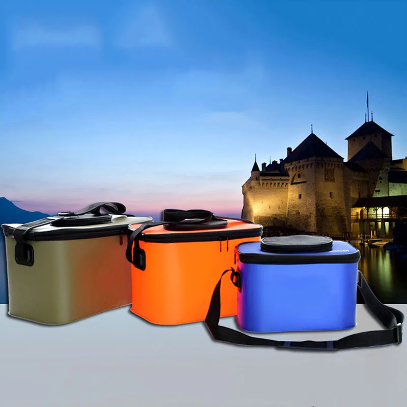 Портативная Рыболовная Сумка из ЭВА складная рыболовная ведро коробка для живой