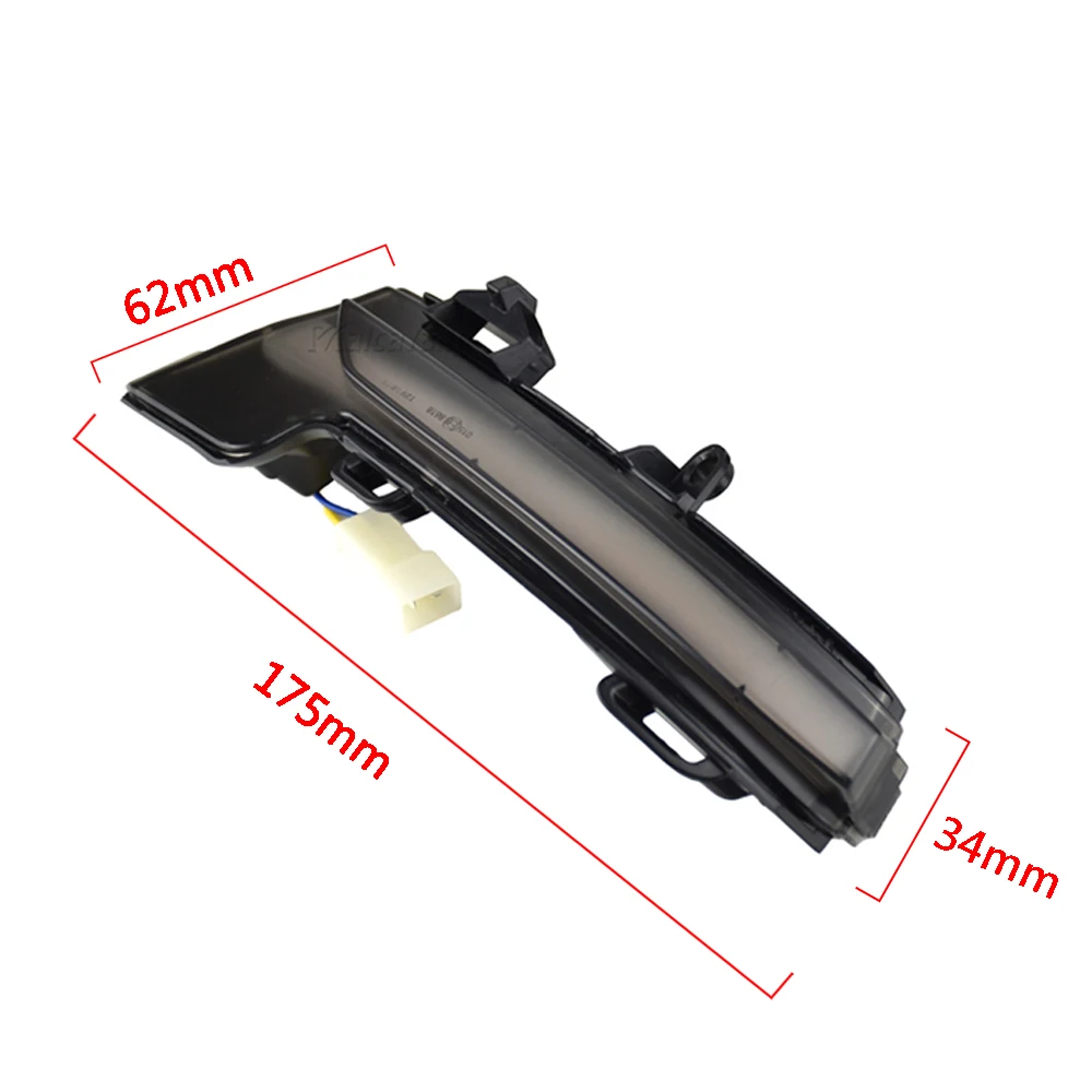 2Piece Dynamic LED Turn Signal Light Blinker For Skoda Octavia Mk3 A7 5E for VW T-roc Troc T-cross 2014 2015 2017 2018 2019 2020 |