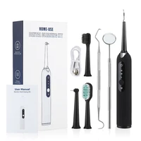 electric sonic dental scaler home teeth whitening kit tooth tartar remover dentist remove teeth stains tool