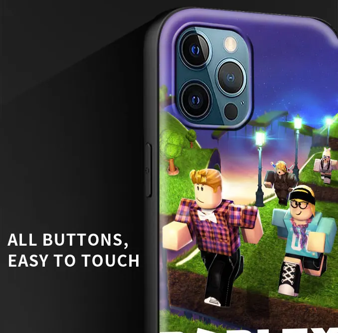 hot robloxes game phone case for iphone 8 7 11 12 pro max x xs xr xs max se 2020 12 mini plus back silicone coque capa free global shipping