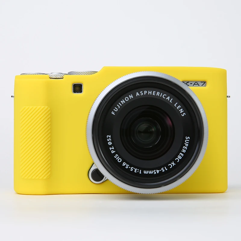 Мягкий силиконовый чехол для камеры резиновый чехол для Fujifilm XA7 Fuji XA-7 Pretective Чехол 9 цветов