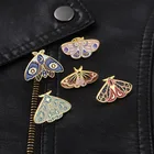 Креативные эмалевые булавки в форме бабочки, милые значки на лацкан для одежды, ювелирные изделия, броши на воротник, подарки, аксессуары для детей, сумок для друзей