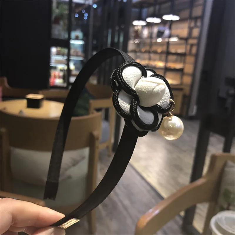 Новинка 2019 головные уборы с цветами камелии для маленьких девочек детские