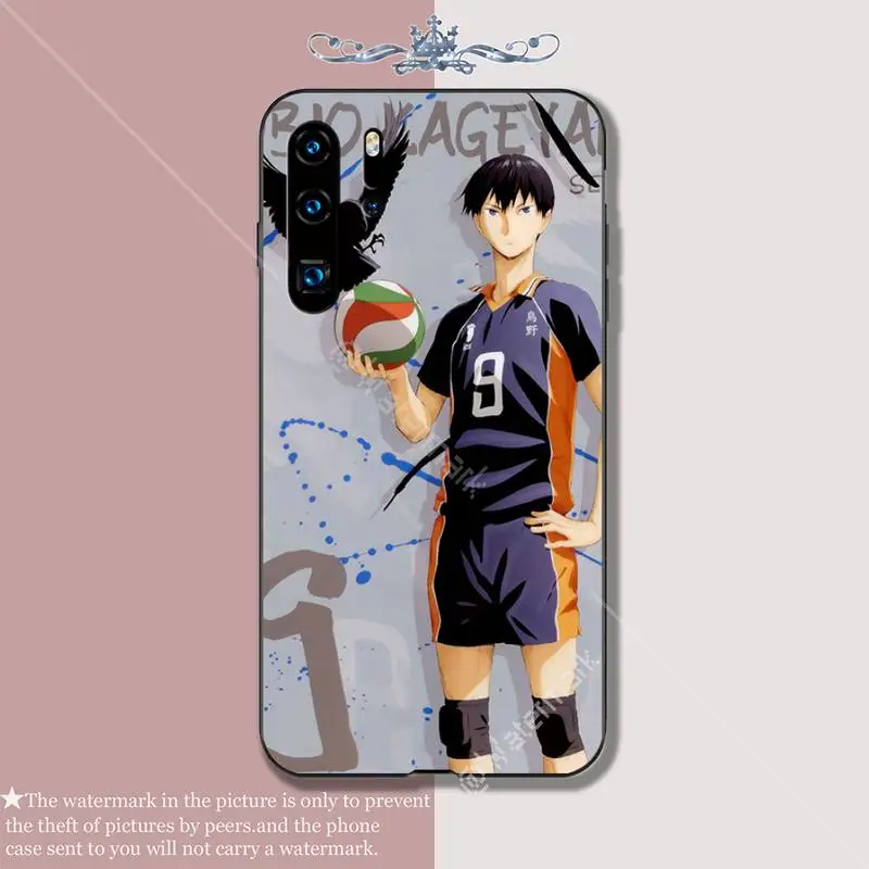 Роскошный чехол Haikyuu для Huawei P20 P30 P40 Lite Pro P Smart Z 2019 | Мобильные телефоны и аксессуары