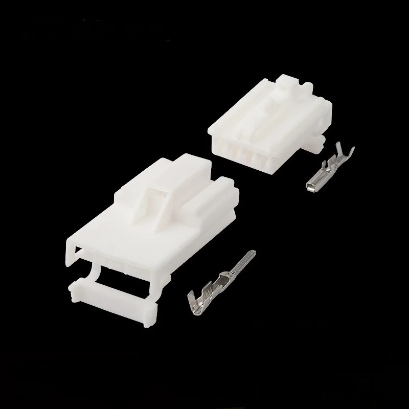 100 комплектов 4 отверстия Женский Мужской автомобильный Canle разъем