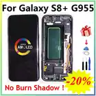 Супер AMOLED S8 Plus S8 + ЖК-дисплей с рамкой для SAMSUNG Galaxy S8PLUS G955 G955F дисплей S8 Plus G955 G955F сенсорный экран дигитайзер