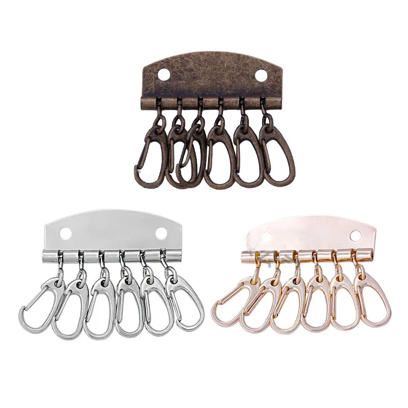 2 шт. швейная металлическая посуда держатель для ключей тканевые кожаные