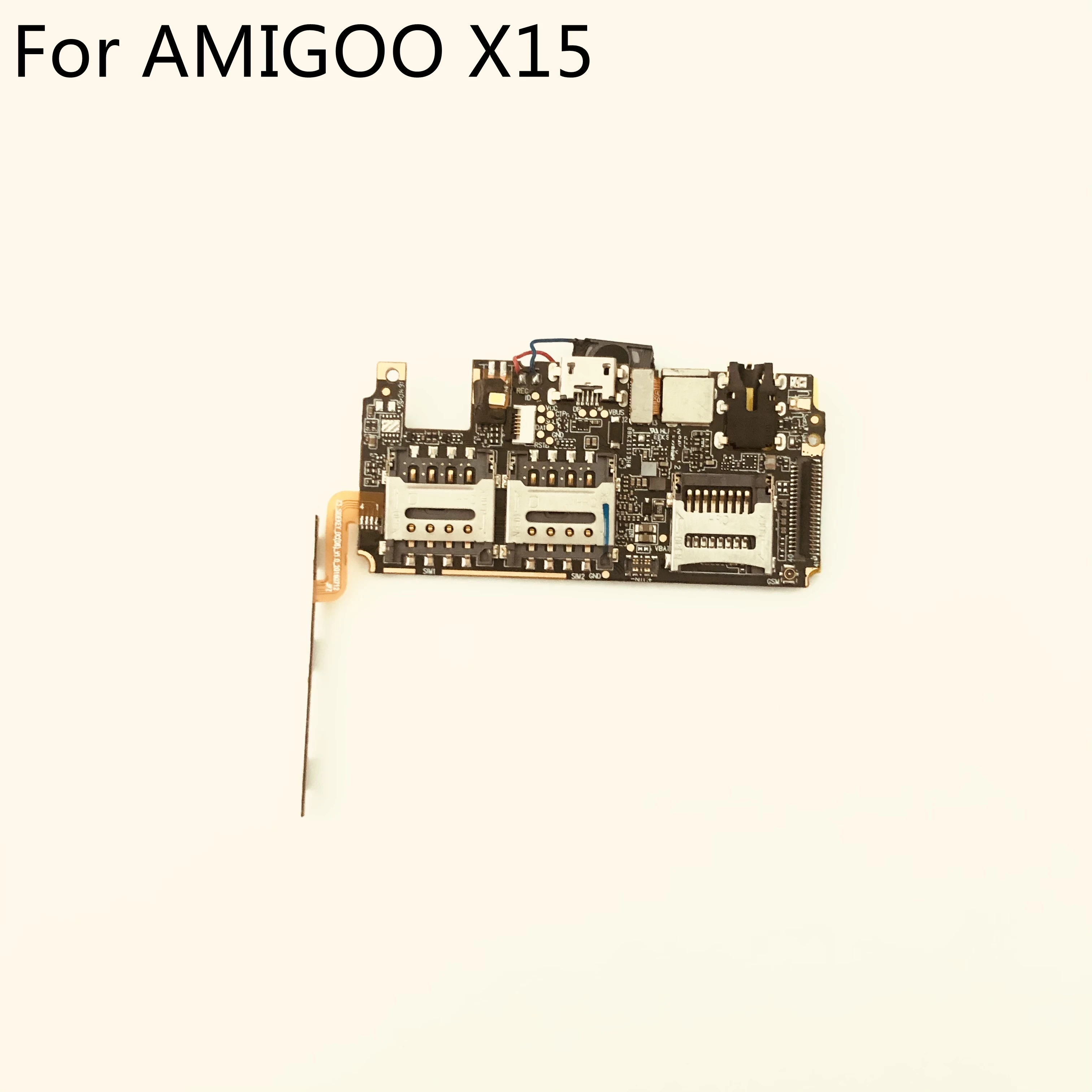 Материнская плата AMIGOO X15, 1 ГБ ОЗУ + 8 Гб ПЗУ, материнская плата для смартфона AMIGOO X15 MTK6580 Quad Core 5,5 дюйма 1280x720