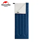 Спальный мешок Naturehike туристический хлопковый, ультралегкий портативный водонепроницаемый односпальный мешок-конверт для отдыха на открытом воздухе, 190x7, 5 см205x85 см