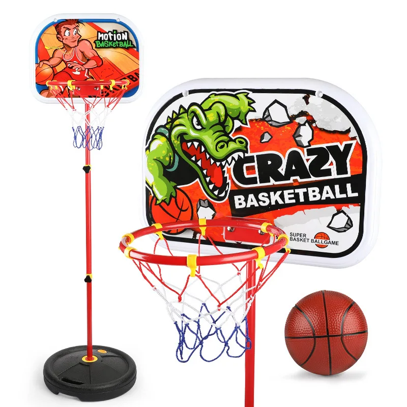 

Детский мини-баскетбольный стенд, регулируемая высота, держатель для корзины, кольцо для гол, для мальчиков, набор спортивных игрушек для ба...