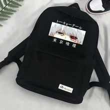 Japanese Anime Tokyo Ghoul Schoolbag Anime Backpack Teenagers Computer Outdoor Laptop Travel Boys Girls Cartoon Bags