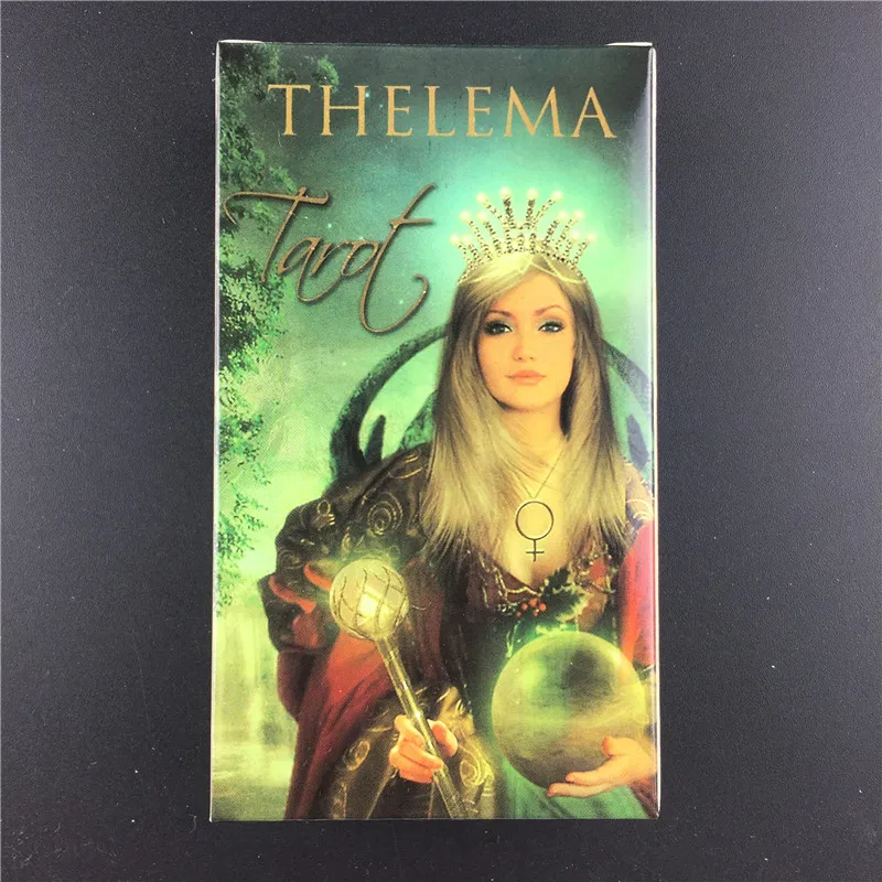 Thelema Tarot карты Настольные игры водительская судьба гадания на английском языке
