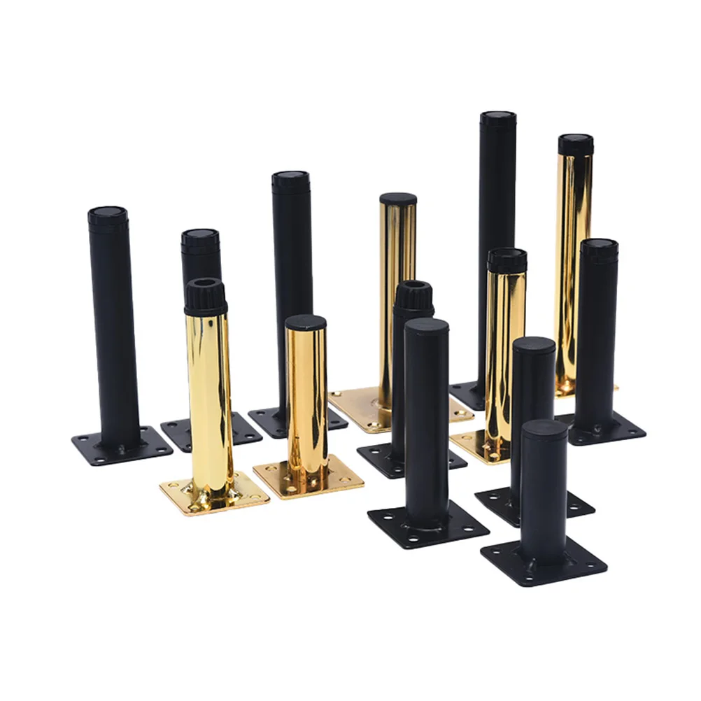 Железные прямые конические ножки для мебели металлические стула дивана чайного