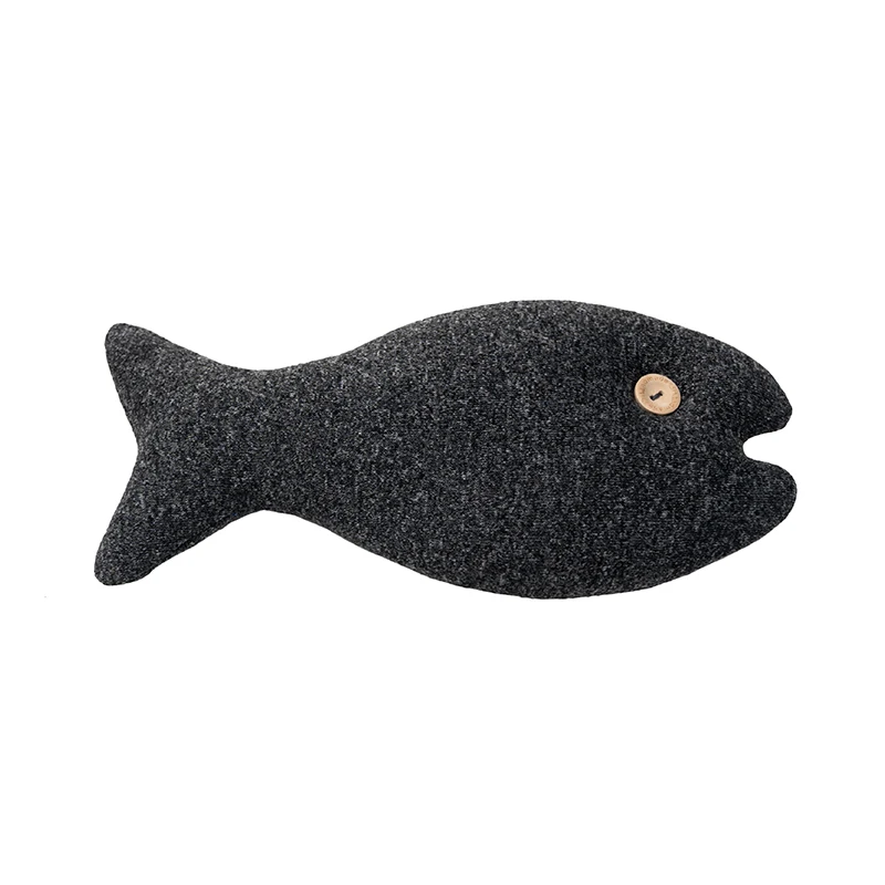 Кошка котенок Nip игрушка плюшевая Рыба игрушки для домашних животных