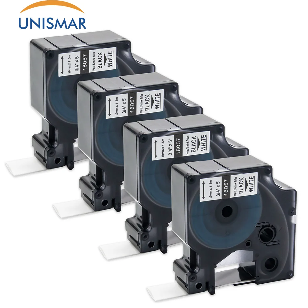 Unismar 5 шт 18057 Rhino промышленный термоусадочный провод кабель этикетка совместимый с