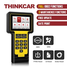 Thinkcar Thinkscan 600 OBD2 Code Reader ABS/SRS Diagnose Car Scanner Oil/TPMS/Brake Reset Diagnostic Tool All Lifetime Free