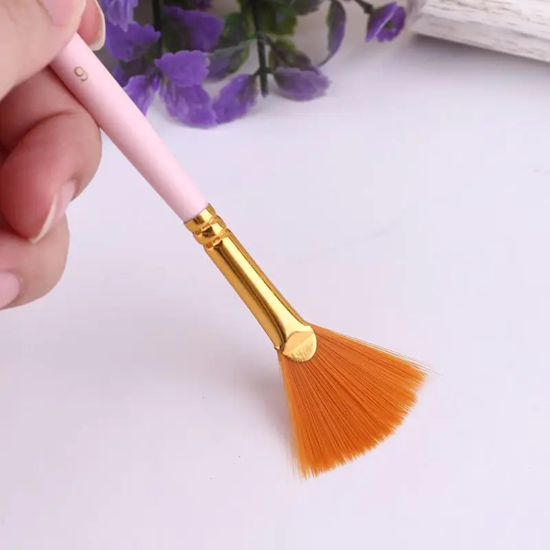 

10Pcs Paint Brush Set Nylon Hair Painting Brush Oil Acrylic Watercolor Pen Professional Art Supplies