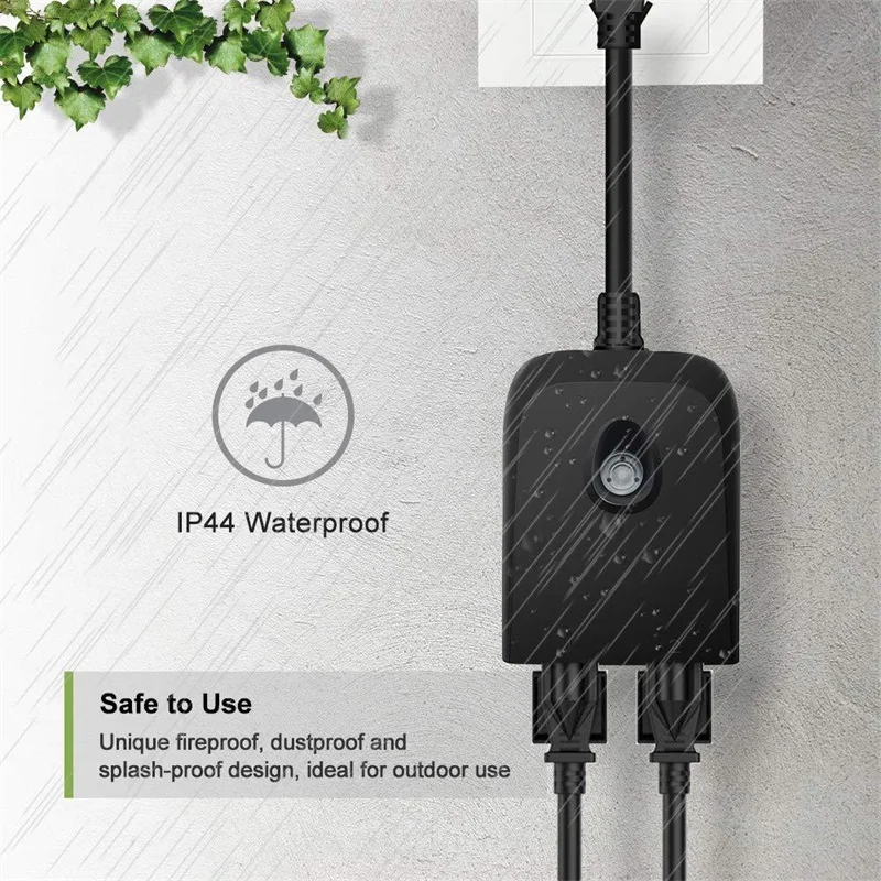 Компактный портативный дорожный удлинитель с USB вилка стандарта США защита от