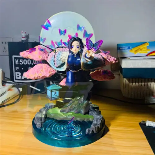 

Anime Demon Slayer Kimetsu no Yaiba Kochou Shinobu 12" Figure Model with LED Light