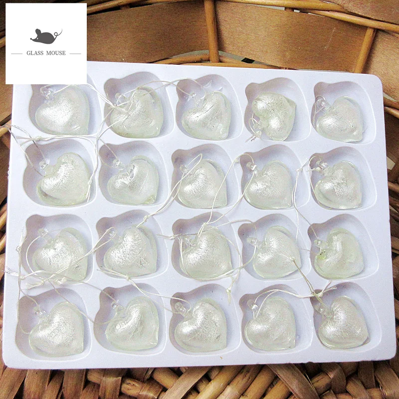 Новые декоративные статуэтки мини муранского цвета ручной работы из красного