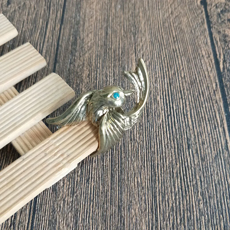 Модные европейские и американские панк-кольца ювелирные изделия новый древний золотой орел кристалл кольцо для женщин подарок с доставкой на дом.