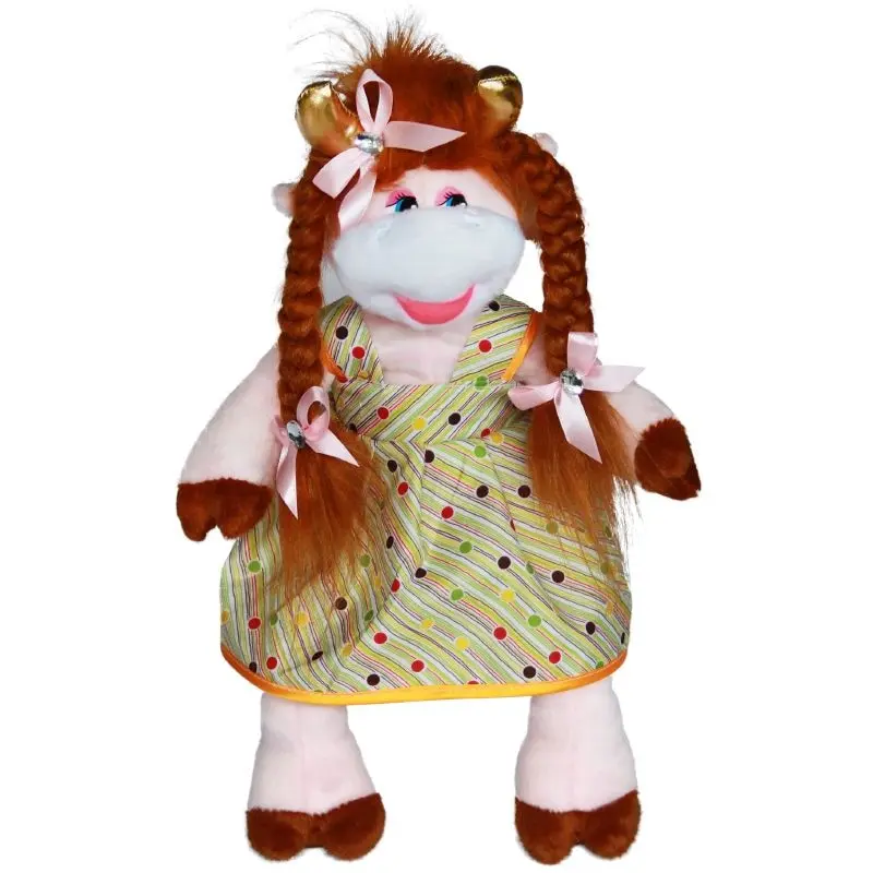 Мягкая игрушка Корова Анжела (М) 42см | Игрушки и хобби