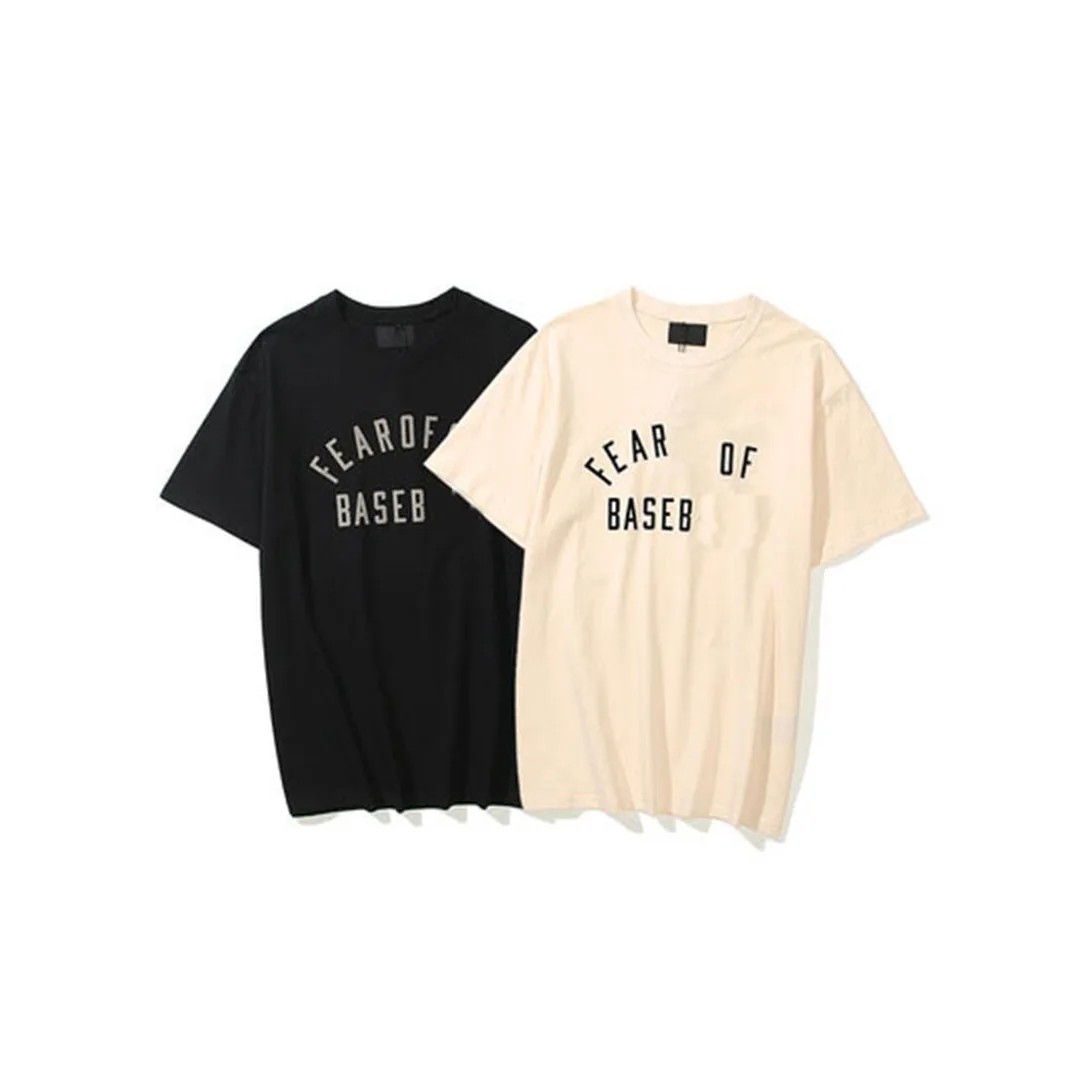 

2021 Summer Tide Brand Street Letter Print Short Sleeve T-shirt European Version Loose Male And Female Couple Half Sleeve