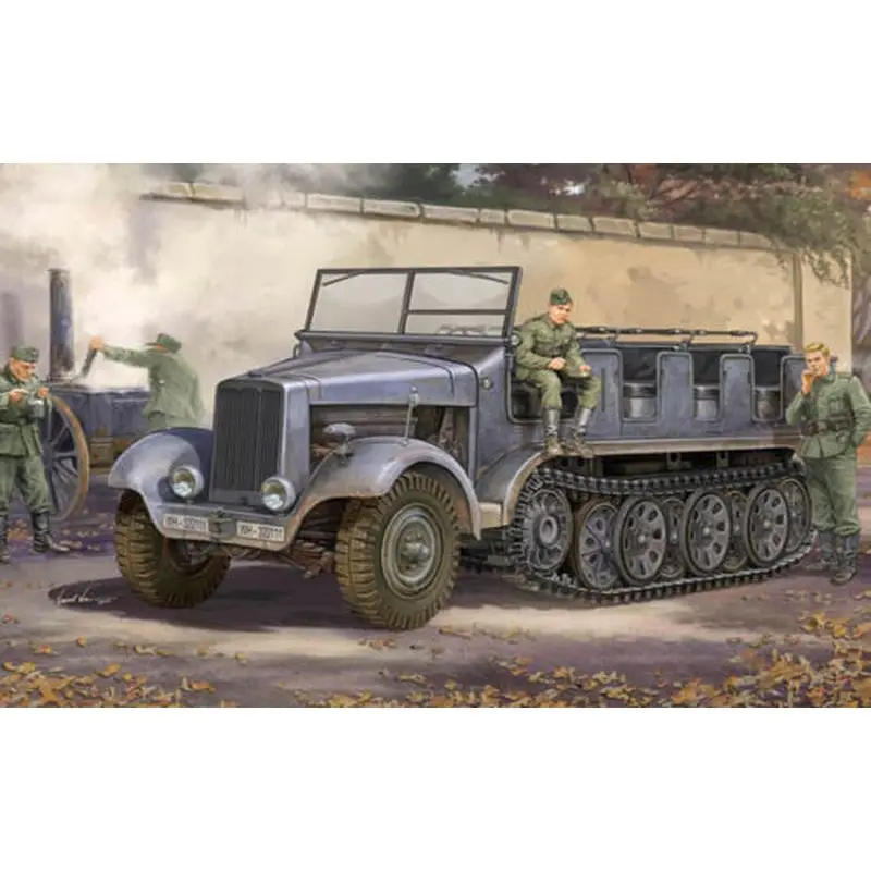 Trumpeter 05530 1/35 Немецкий Sd.Kfz.6 Excelkettenzugmaschine Pionierausfuhrung - Набор масштабной модели
