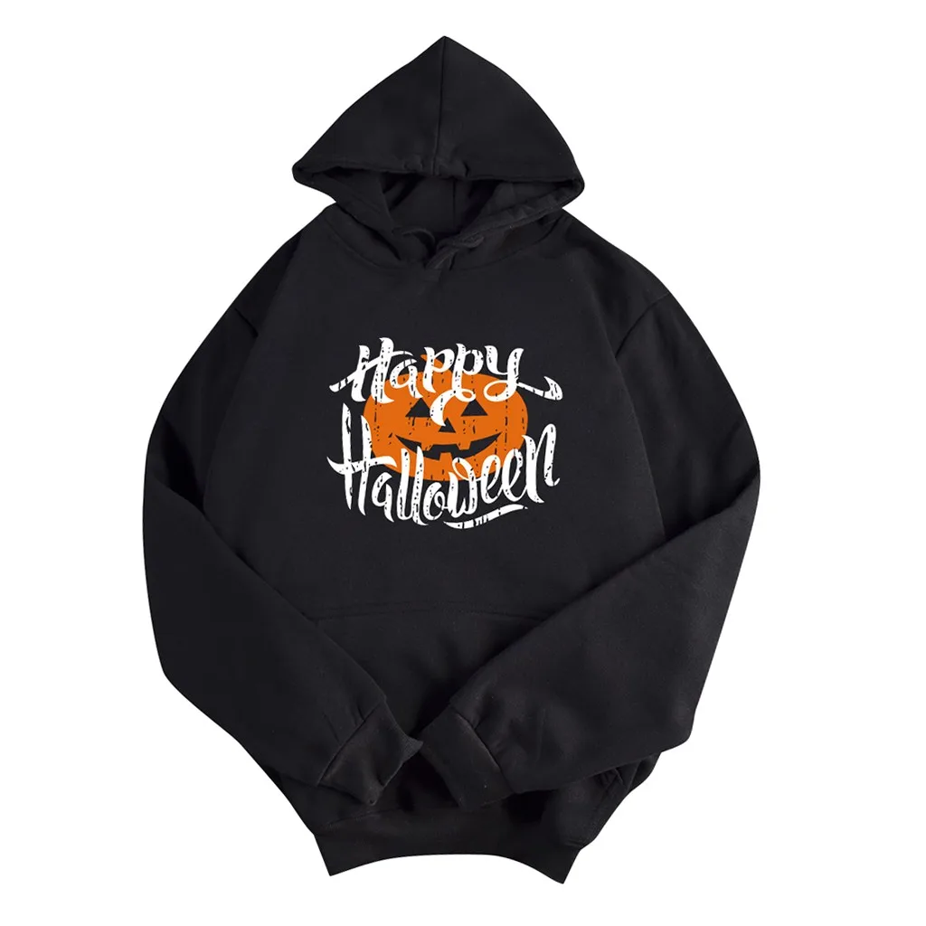 

Hoodies Fashion Womens Casual Loose Fleece Hooded Printed Pocket Long Sleeve Sweatshirt Moletom Feminino #SRN